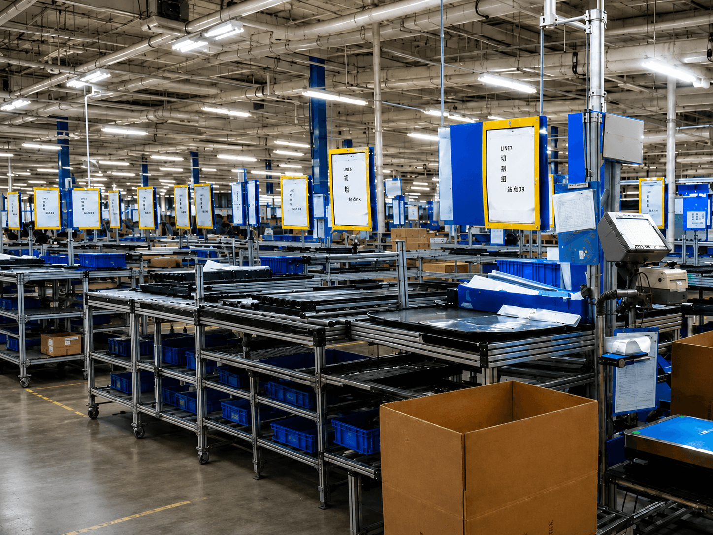 Quality control relying on visual inspection