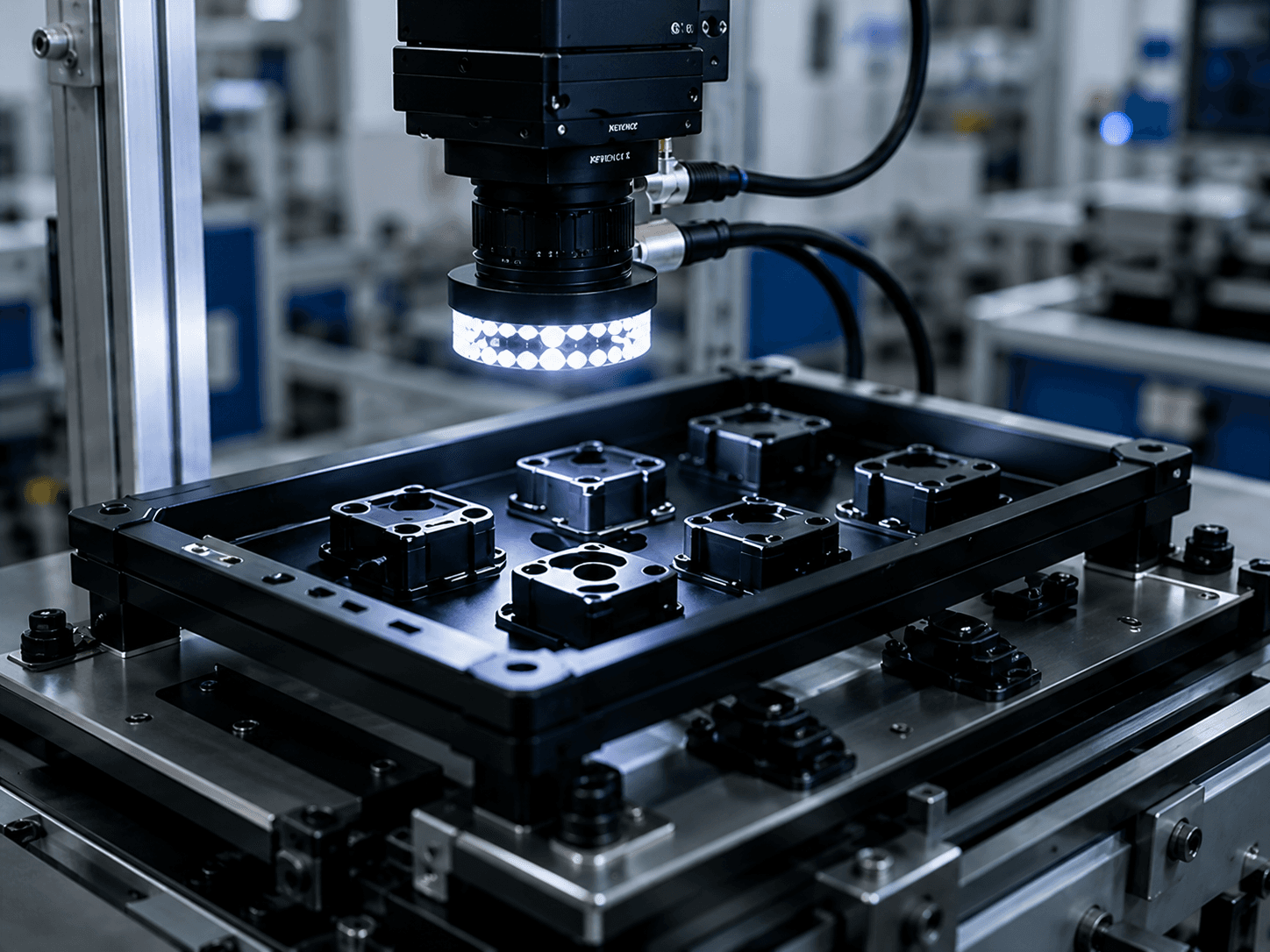 Vision-camera-based automated product quality inspection